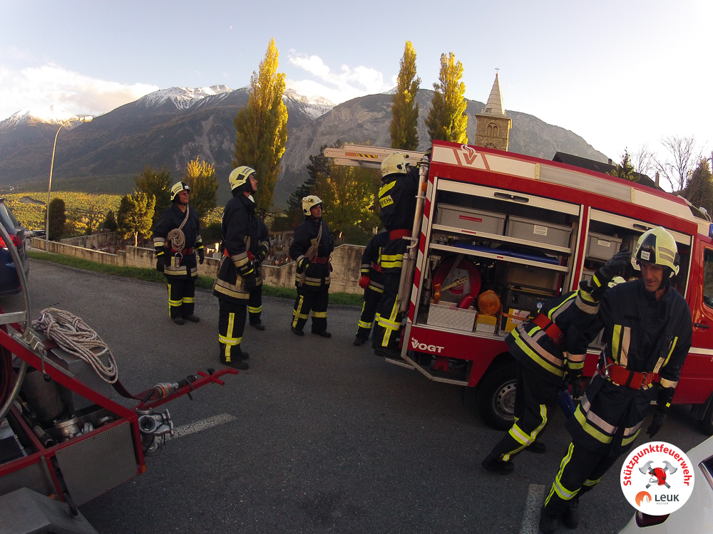 Mannschaftsübung Zug Varen