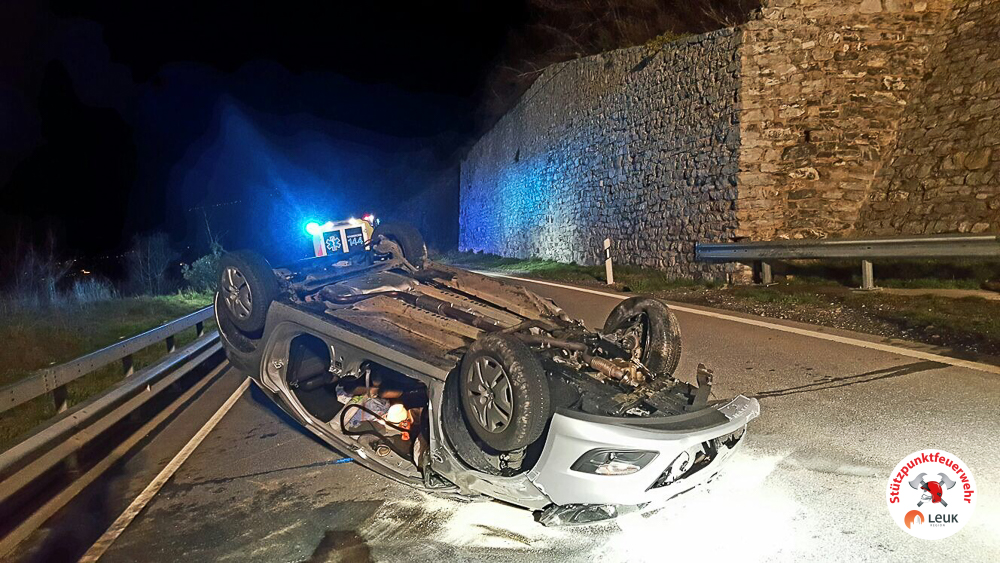 Verkehrsunfall Susten-Salgesch