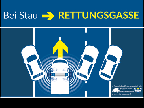 Rettungsgasse